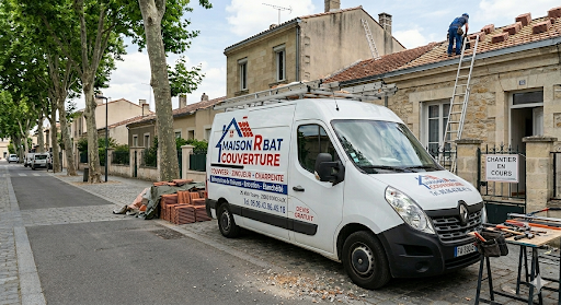 Couvreur à Fleurance : chantier de toiture MRB Couverture