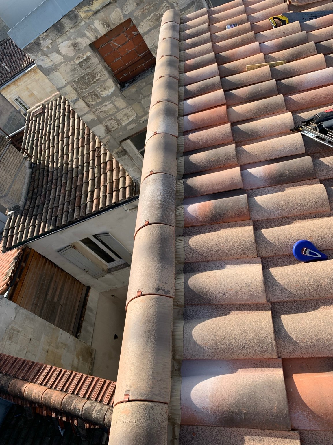Couvreur à Maubourguet : chantier de toiture MRB Couverture